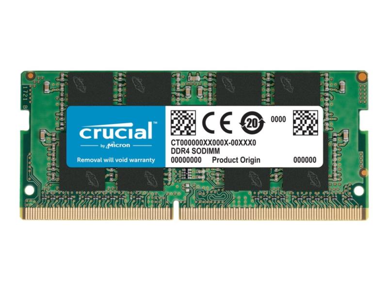 Ddr4   Modul   8 Gb   So Dimm 260 Pin   2400 Mhz / Pc4 19200   Cl17   1.2 V   Ej Buffrad   Icke Ecc fra Crucial