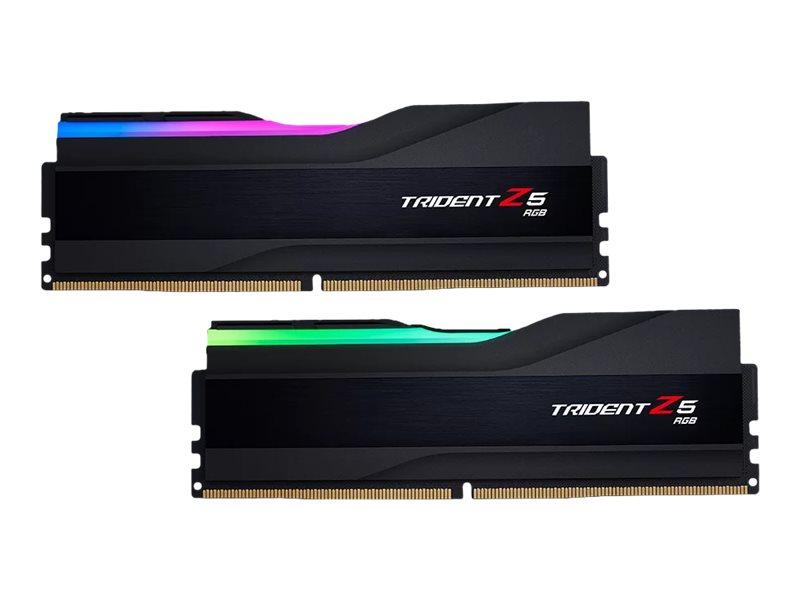 Trident Z5 Rgb   Ddr5   Sats   32 Gb: 2 X 16 Gb   Dimm 288 Pin   7200 Mhz / Pc5 57600   Cl34   1.4 V   Ej Buffrad   Icke Ecc   Borstad Alumin fra G.skill