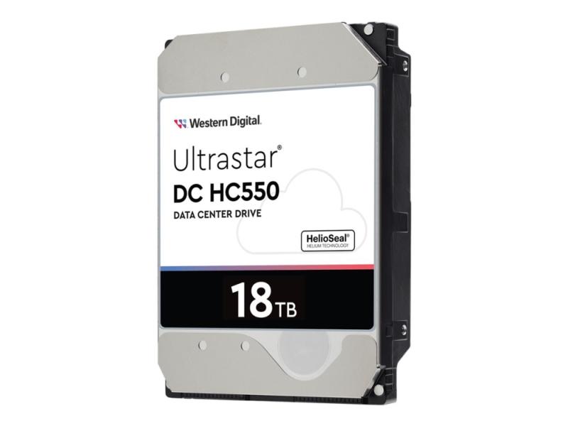 Wd Ultrastar Dc Hc550 Wuh721818ale6l4   Hårddisk   18 Tb   Intern   3,5"   Sata 6gb/s   7200 Rpm   Buffert: 512 Mb fra Western Digital